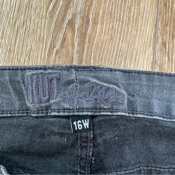 Kut from the Kloth VIV Toothpick Skinny Women’s Gray Ankle Jeans Size 16W NWOT - Picture 5 of 9